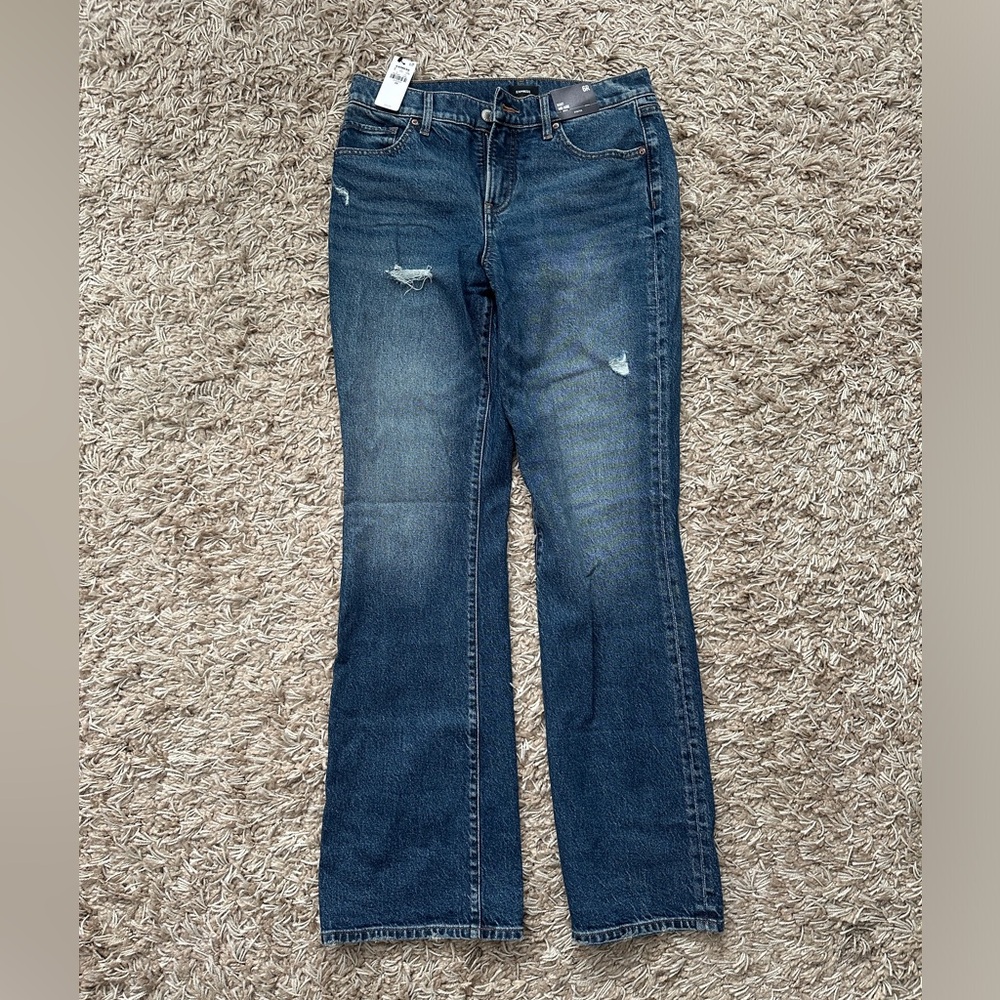 Express Bootcut Jeans 6R Women’s Medium Wash New With Tags NWT
